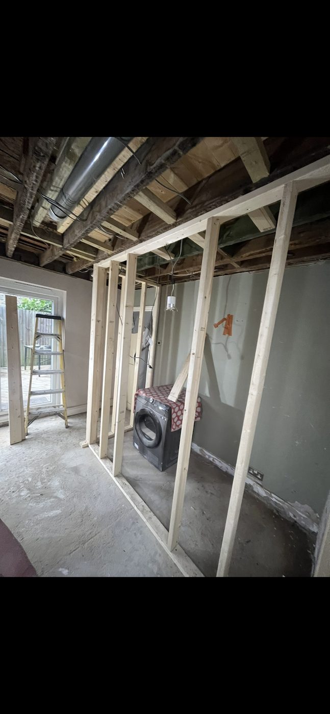 Timber stud wall framing