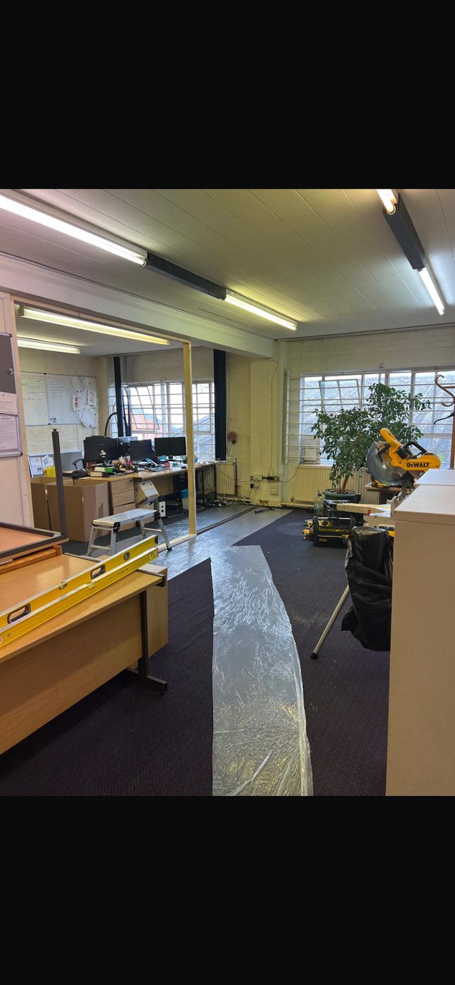 Stud Walls project by GRF Construction in Kent (5)