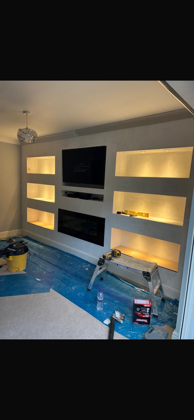 Stud Walls project by GRF Construction in Kent (8)
