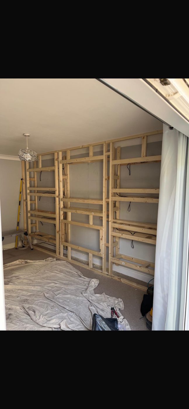 Stud Walls project by GRF Construction in Kent (9)