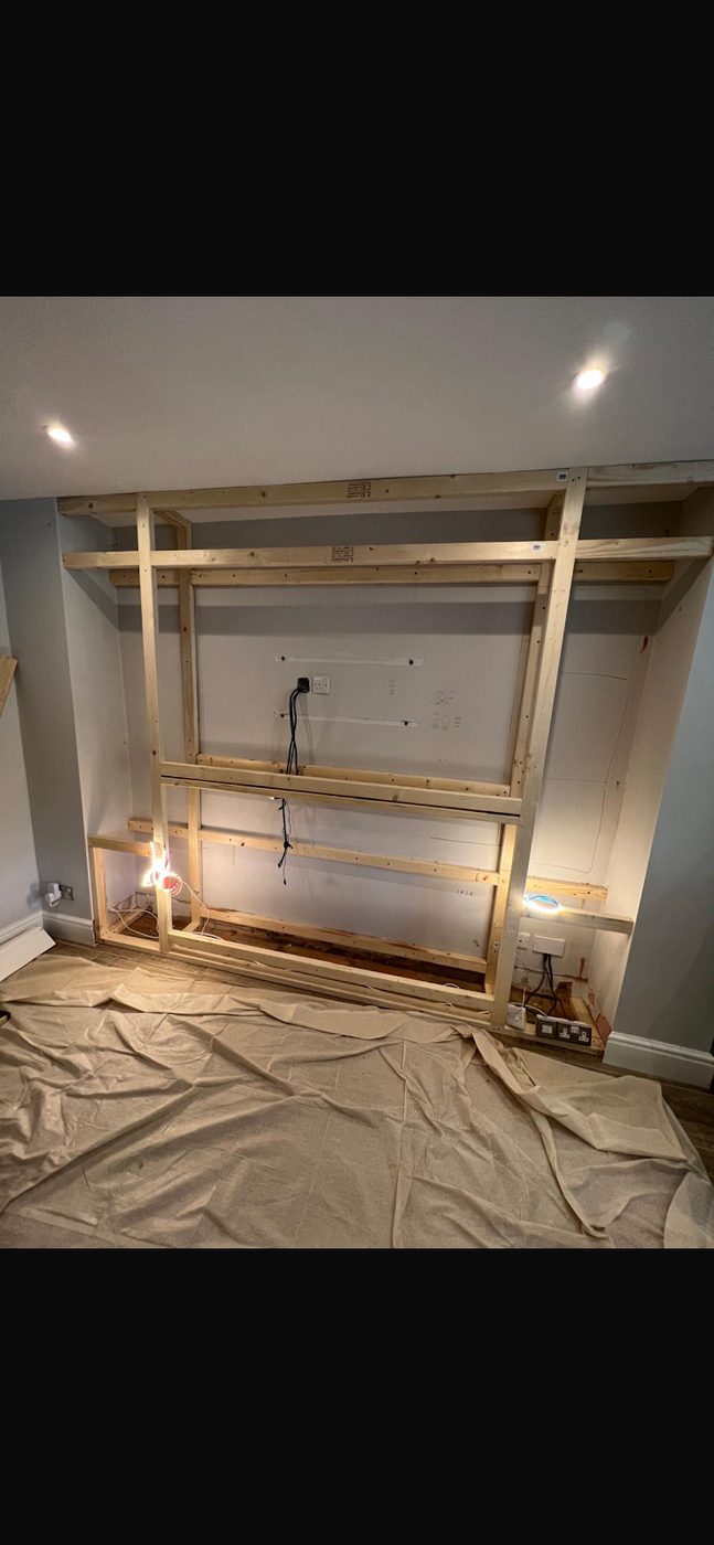 Stud Walls project by GRF Construction in Kent (12)